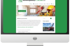 Beeldscherm met Ger Jac