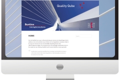 Beeldscherm met WIl B QQ